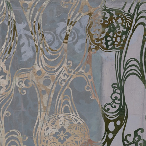 Small Medallions and Damask I