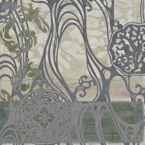 Small Medallions and Damask III