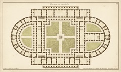 Antique Garden Plan I