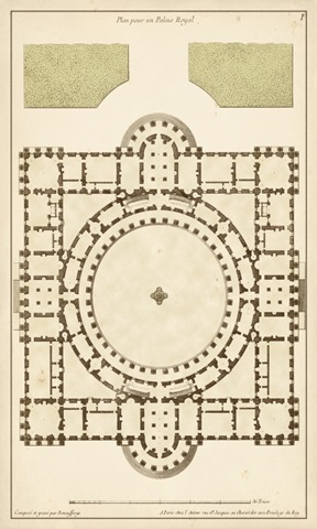 Antique Garden Plan III