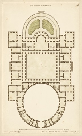 Antique Garden Plan IV