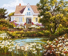 Overlooking the Pond