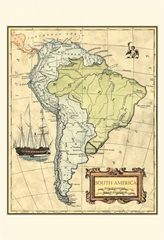 South America Map