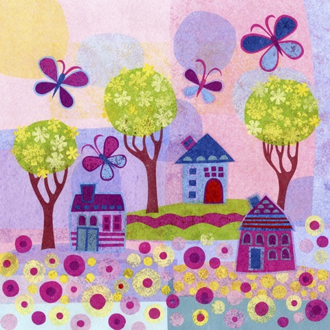 Springtime Houses