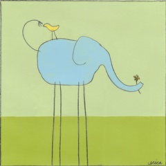 Stick-leg Elephant I