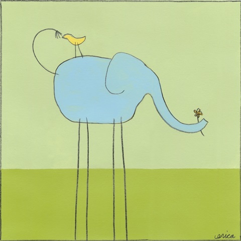 Stick-leg Elephant I