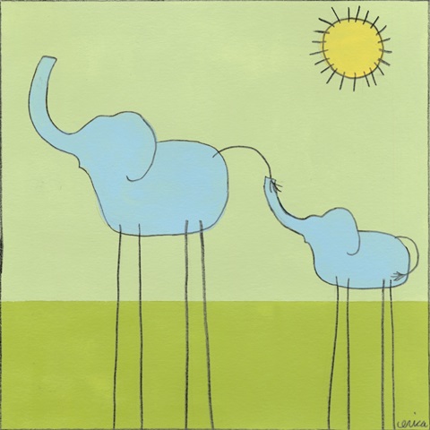 Stick-leg Elephant II