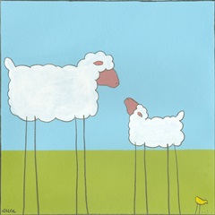 Stick-leg Sheep I