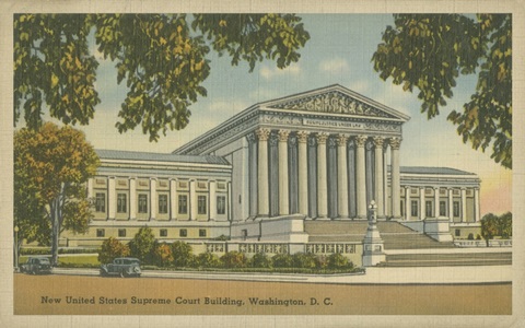 Supreme Court Building, Wash, D.C.