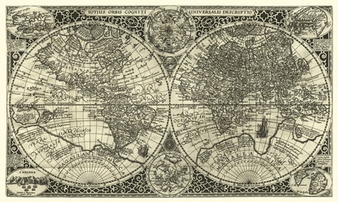 Totius Orbis Cogniti, Leiden, 1605