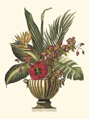 Tropical Foliage in Urn I