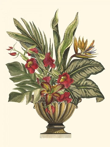 Tropical Foliage in Urn II