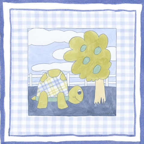 Turtle with Plaid I