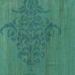 Verdigris Damask I