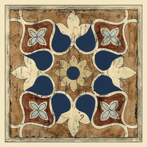 Vintage Woodblock II