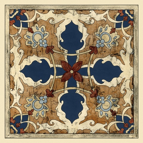 Vintage Woodblock VI