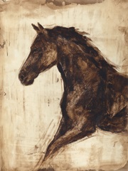 Weathered Equestrian I