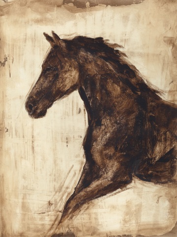 Weathered Equestrian I