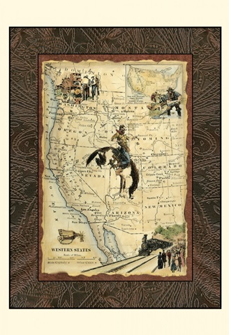 Western States Map