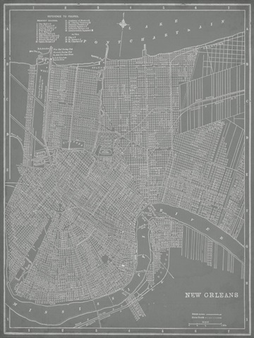 City Map of New Orleans