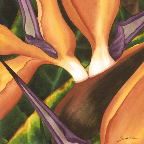 Bird of Paradise Tile II