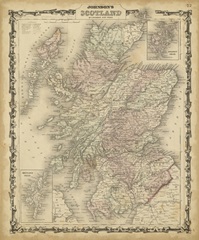 Johnson's Map of Scotland