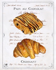 Pain au Chocolat et Croissant