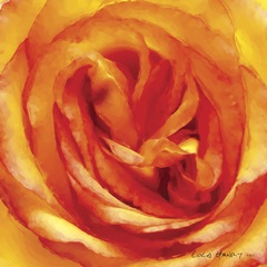Painterly Flower I