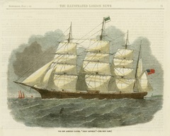 Antique Clipper Ship IV