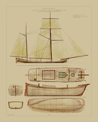 Antique Ship Plan IV