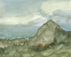 Plein Air Mountain View I