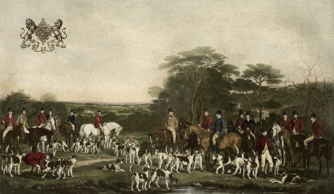 Sir Richard Sutton and the Quorn Hounds