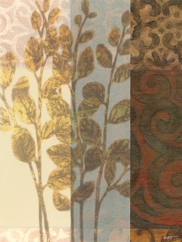 Tapestry with Leaves I