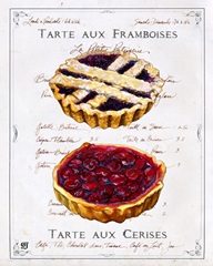 Tartes aux Cerises et Framboises