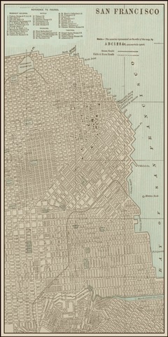 Tinted Map of San Francisco