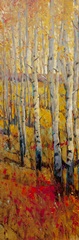 Vivid Birch Forest I