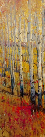Vivid Birch Forest I