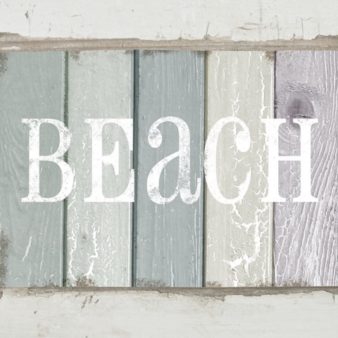 Beach Sign IV