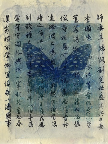 Butterfly Calligraphy II