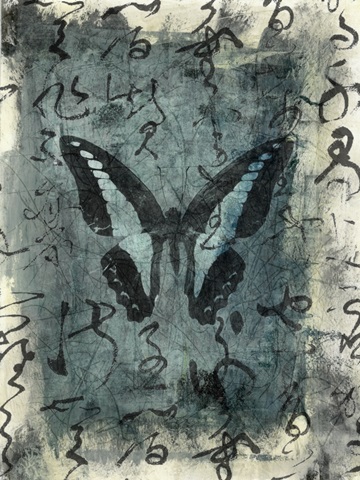 Butterfly Calligraphy IV