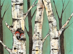 Birch Grove on Teal I