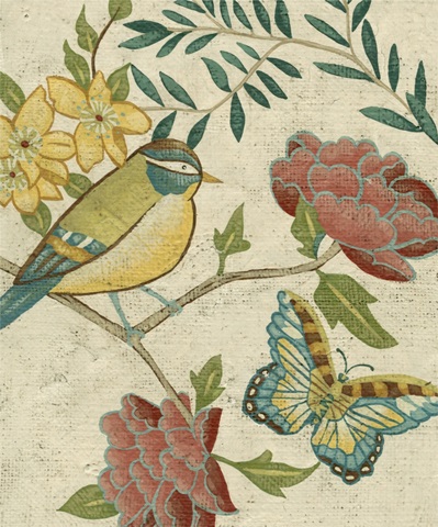 Antique Aviary I