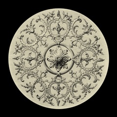 Black and Tan Medallion II