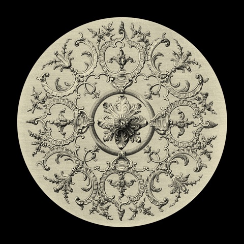 Black and Tan Medallion II