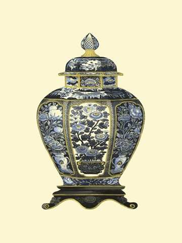 Blue Porcelain Vase I