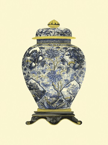 Blue Porcelain Vase II