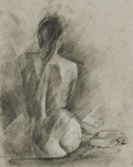 Charcoal Figure Study I