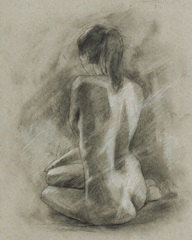 Charcoal Figure Study II