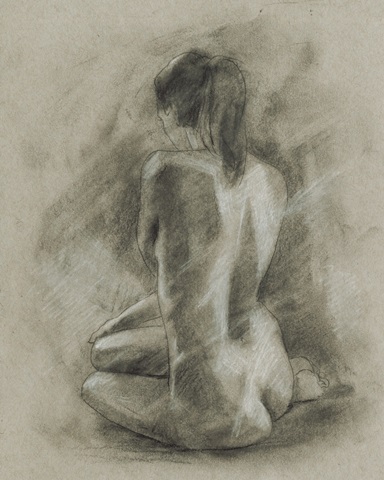 Charcoal Figure Study II