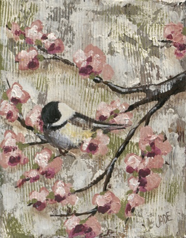 Cherry Blossom Bird II
